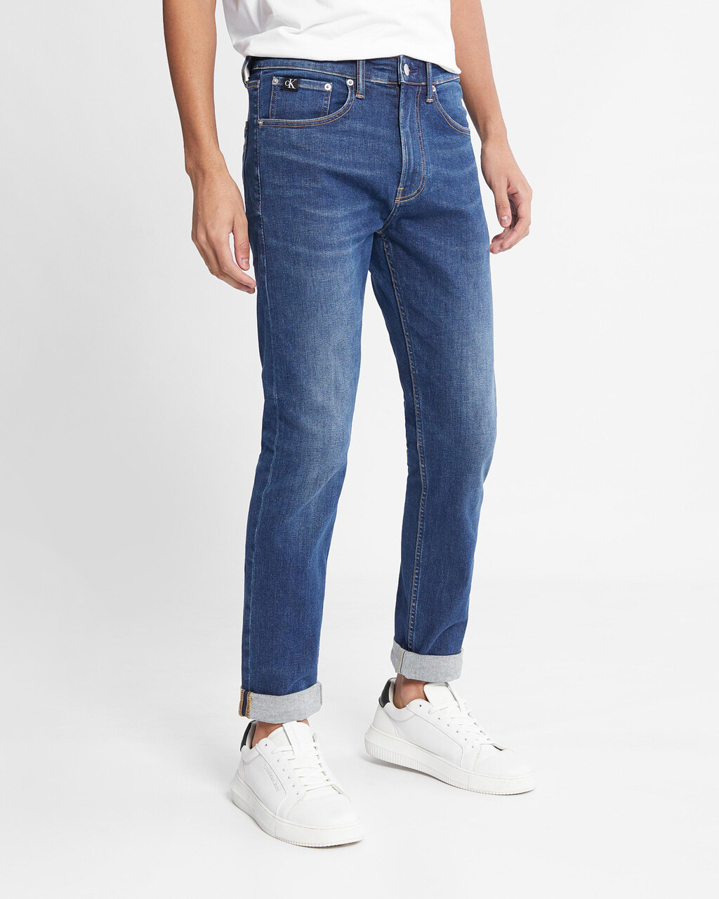 Sustainable Modern Taper Jeans | blue | Calvin Klein Hong Kong