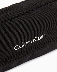 Athletic Black Fragmented Sling Bag, BLACK BEAUTY, hi-res