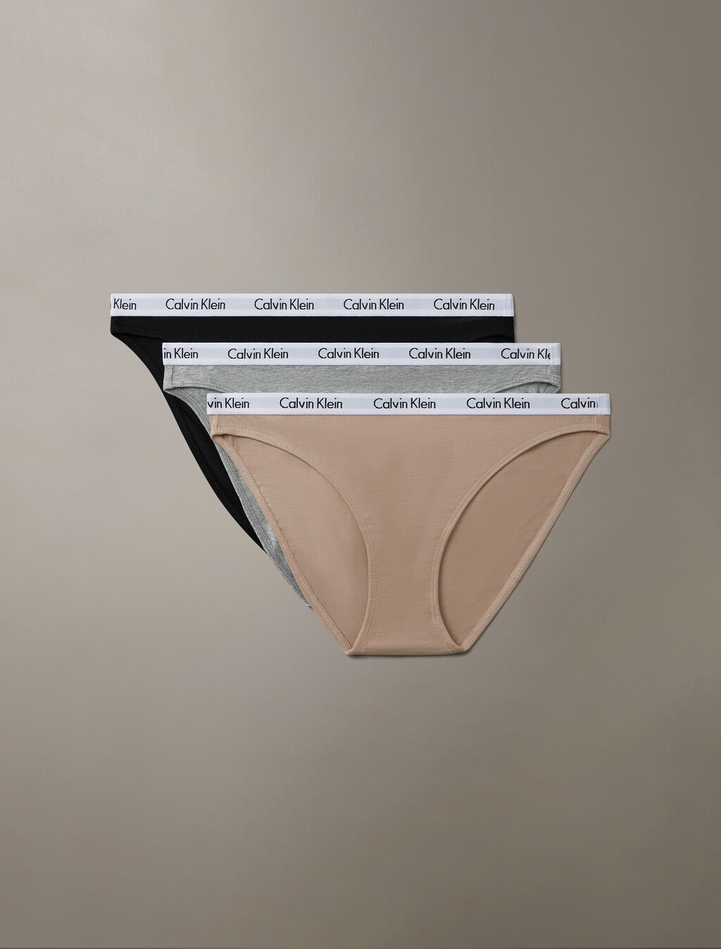 3 Pack Carousel Bikini, GREY HEATHER/BLACK/CEDAR, hi-res