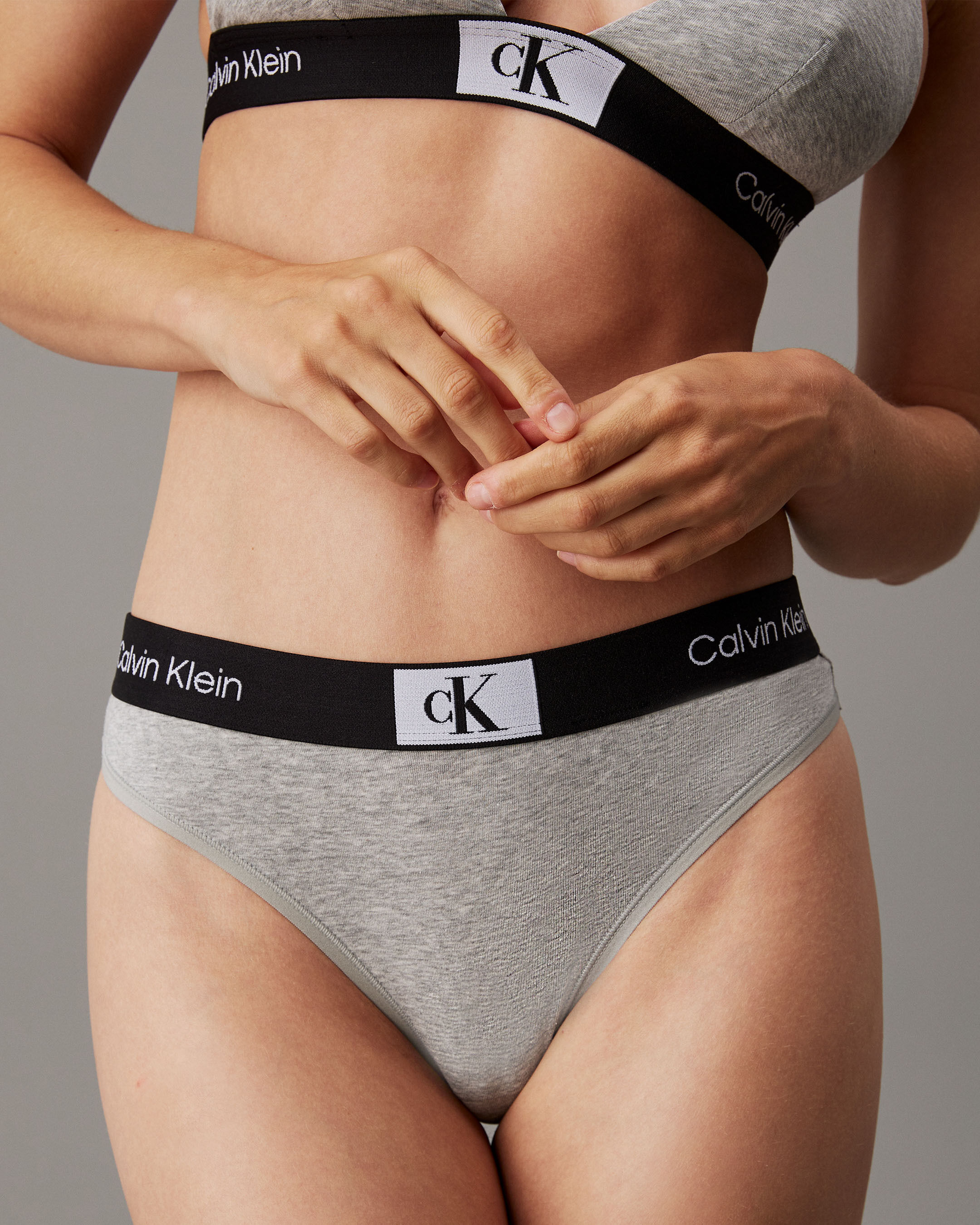 Calvin Klein 1996 Modern Thongs grey Calvin Klein Hong Kong