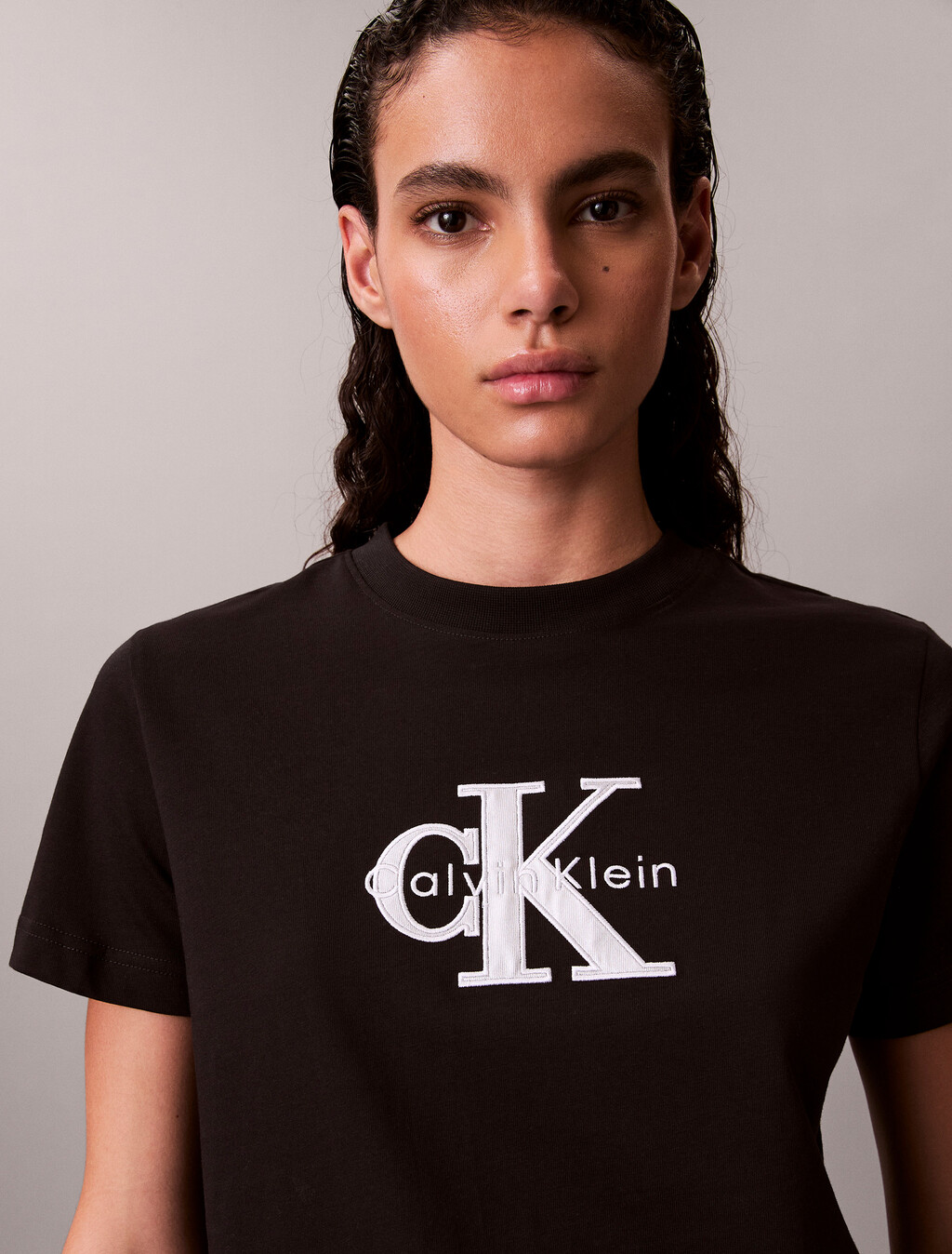 Shine Monologo Graphic Classic T-Shirt, Black, hi-res