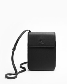 MINIMAL MONOGRAM 手機銀包, BLACK, hi-res