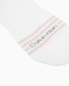 MONOGRAM LOGO 女士隱形襪, WHITE, hi-res