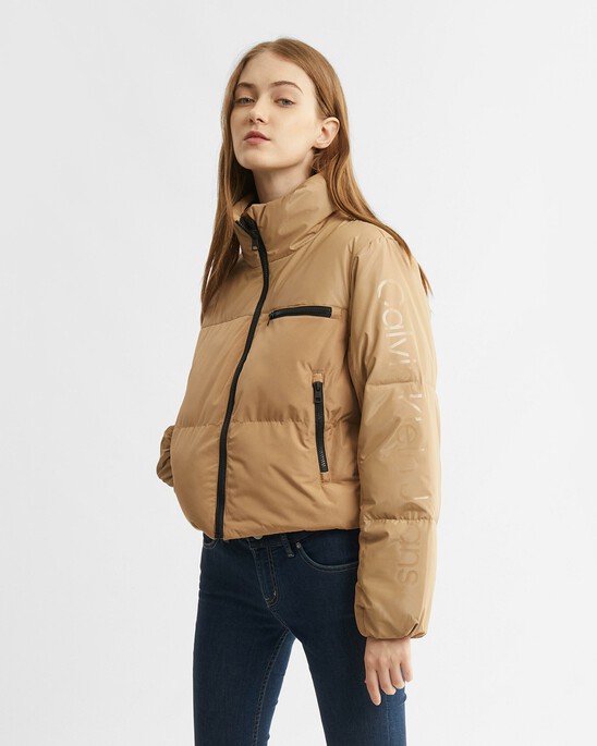 RECONSIDERED COLOR BLOCK PUFFER JACKET