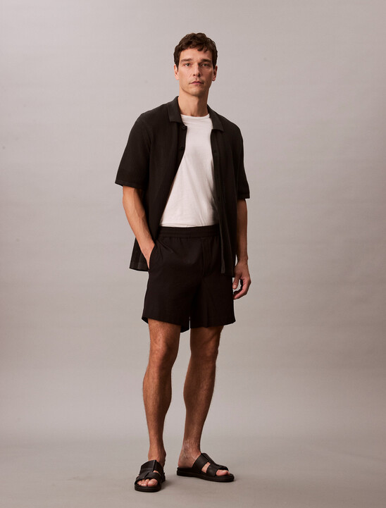 Seersucker Shorts