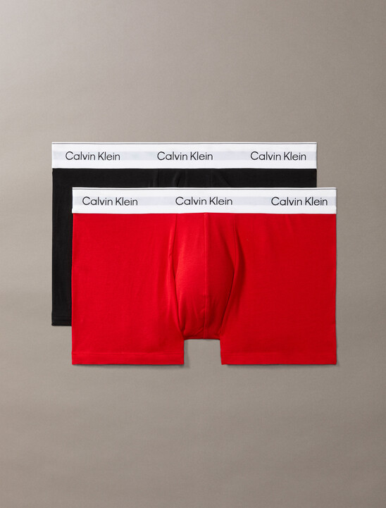 Icon Cotton Stretch Trunks 2 Pack