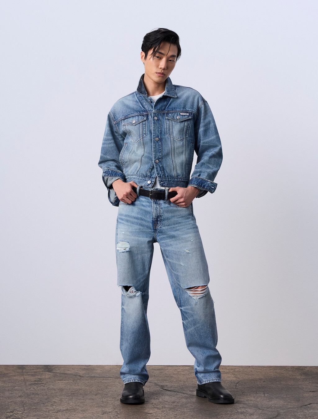 Jung Kook for Calvin Klein 90s 牛仔外套, REBEL, hi-res