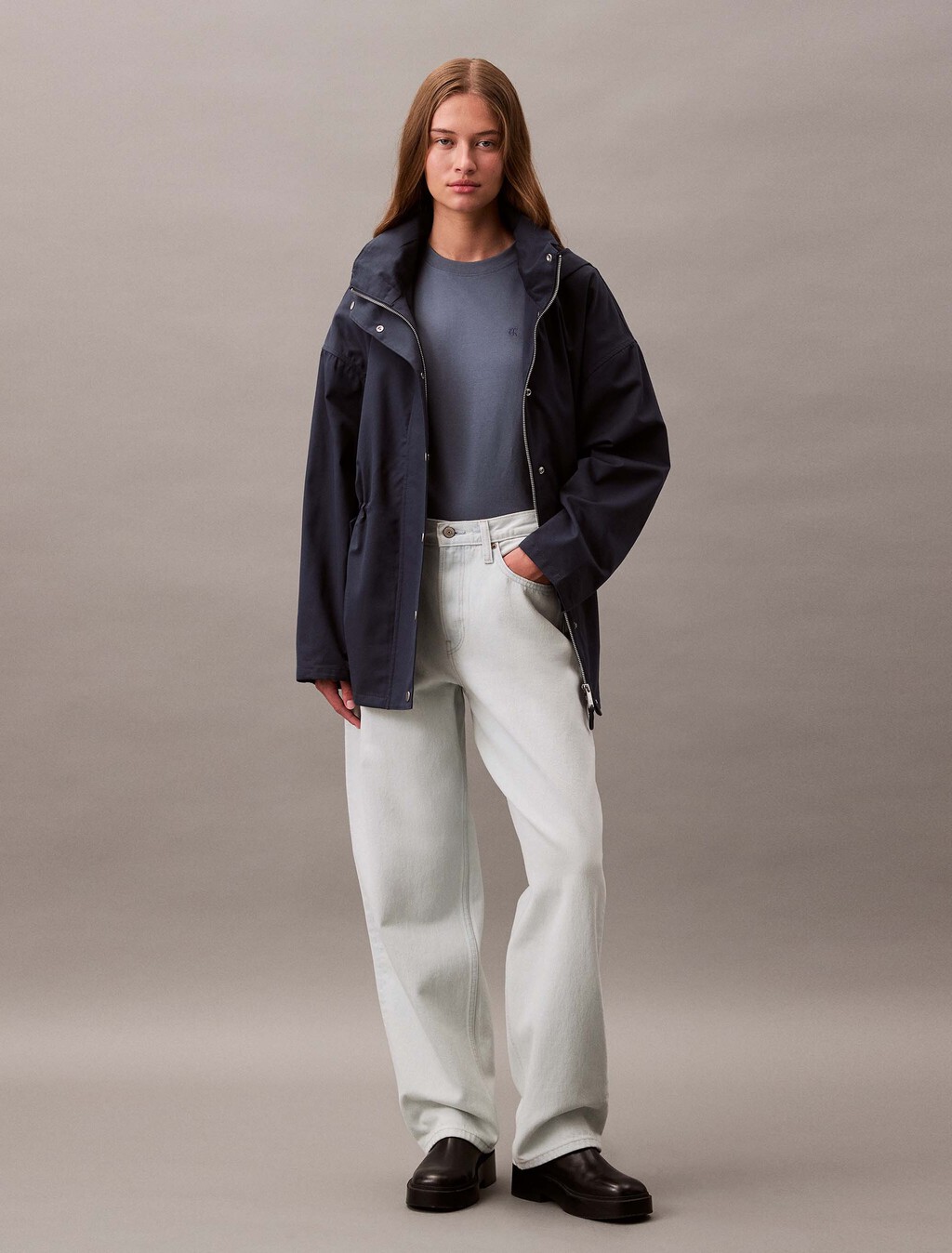 Classic Slim Tee, China Blue, hi-res