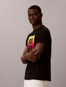 Relaxed Logo T-shirt - Pride, Black, hi-res
