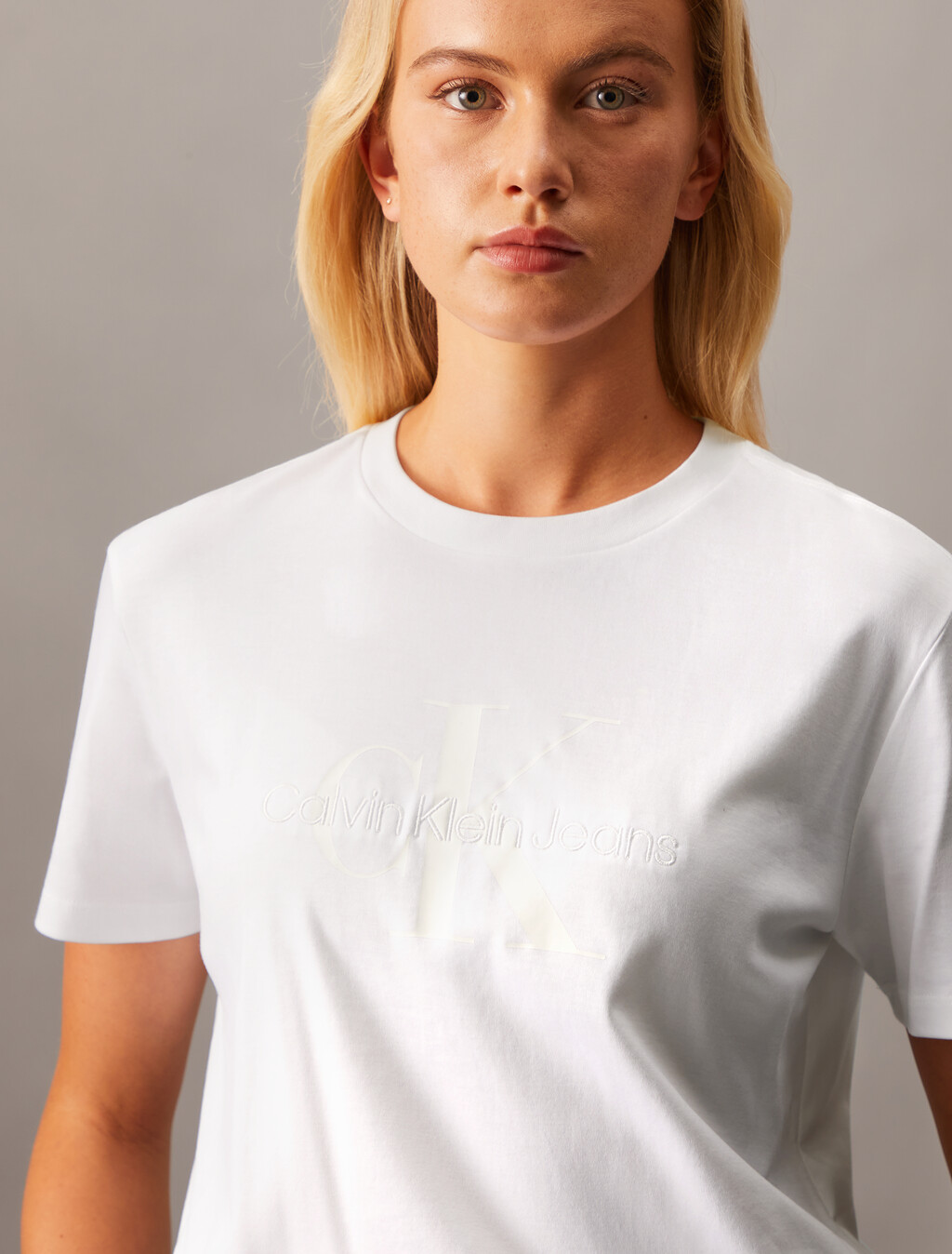 經典 Monogram 標誌 T 裇, Brilliant White, hi-res