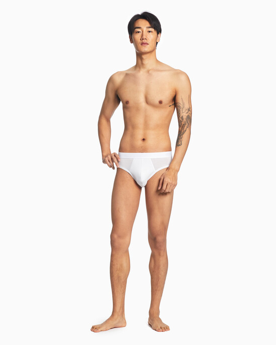 CK BLACK COTTON 低腰三角褲
