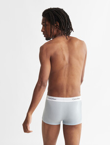 Icon Cotton Stretch 貼身短版四角褲（2 件組）, Palest Blue/Rich Clay, hi-res