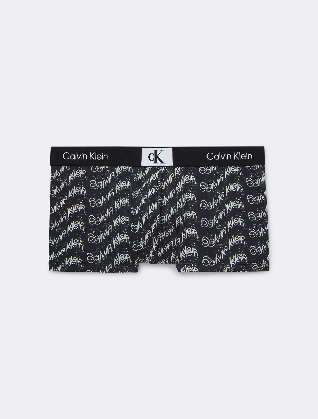 CALVIN KLEIN 1996 微細纖維低腰內褲, Black, hi-res