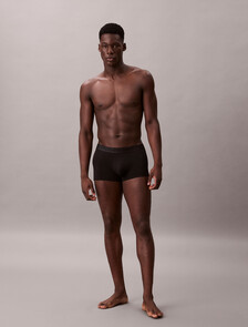 CK Black 低腰平口內褲 3 件組, Black/Turbulence/Casual Blue, hi-res