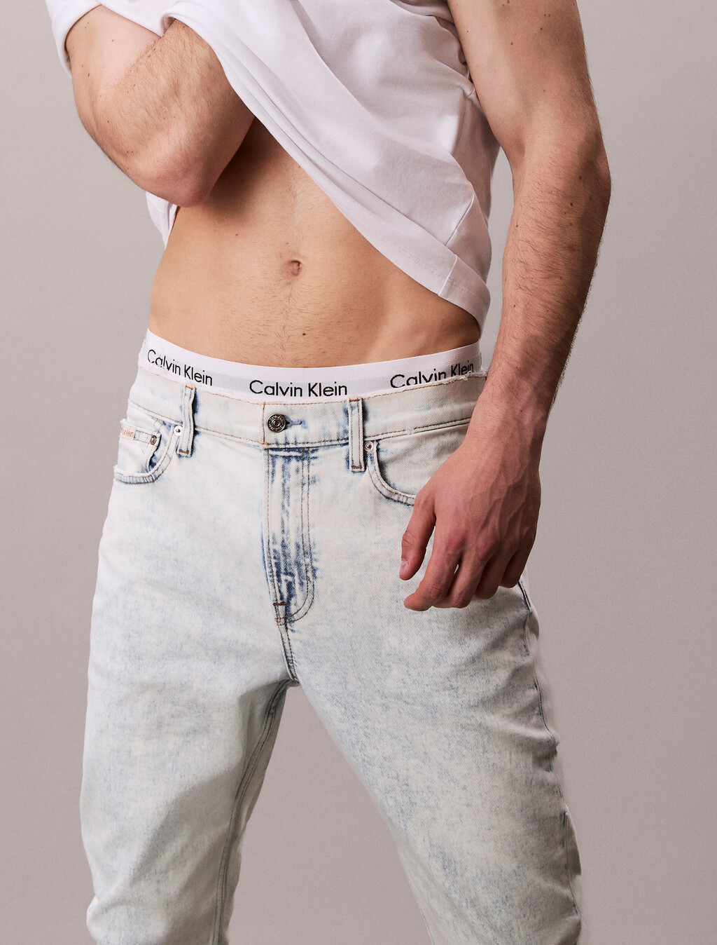 Slim Tapered Jeans, ICE BREAKER, hi-res