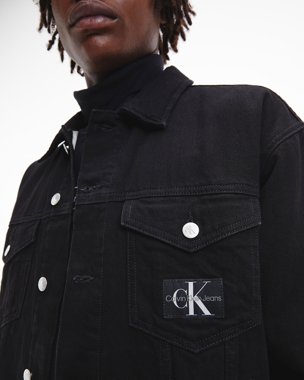 GENDERLESS DENIM JACKET, Denim Rinse, hi-res