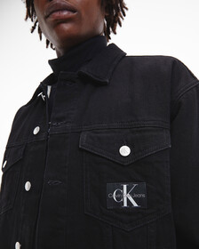 GENDERLESS DENIM JACKET, Denim Rinse, hi-res