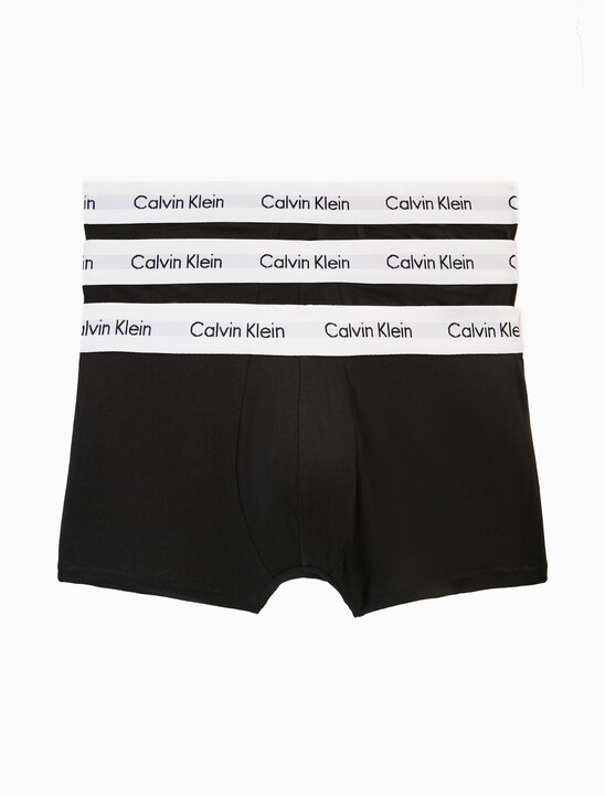 Calvin Klein Cotton Stretch 低腰貼身短版四角褲（3 件組）