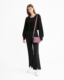 Connected Layers Milano 窄口喇叭長褲, Ck Black, hi-res