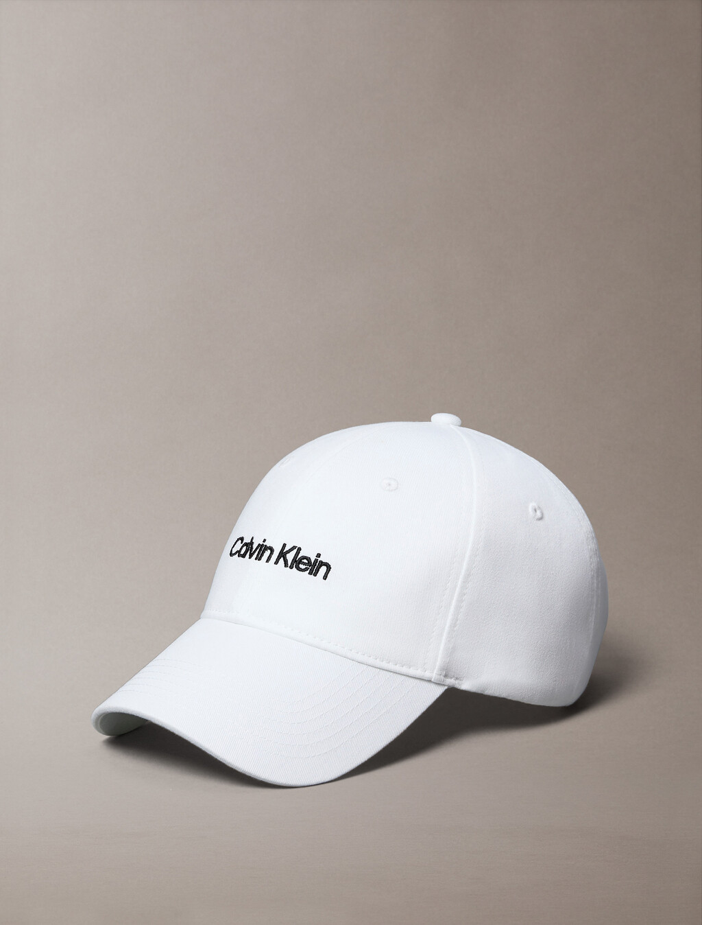 Logo Embroidery Baseball Cap, Bright White, hi-res