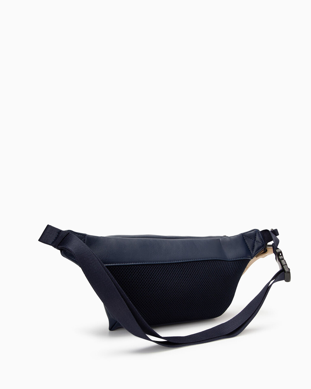TAGGED BOX WAISTBAG 28CM, NAVY, hi-res