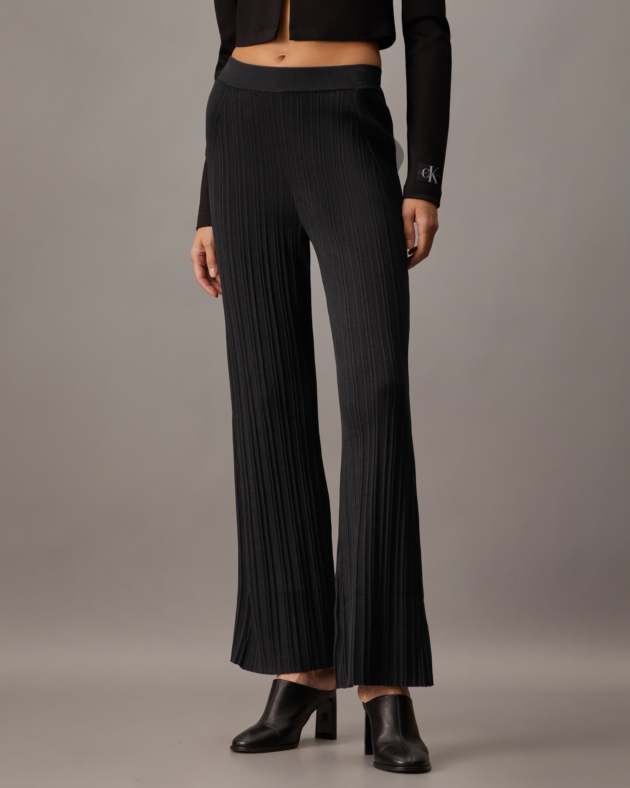 RHC ロンハーマン 25SS Double Knit Pants ブラック RHC ロンハーマン 25SS Double Knit Pants ブラック - メルカリ