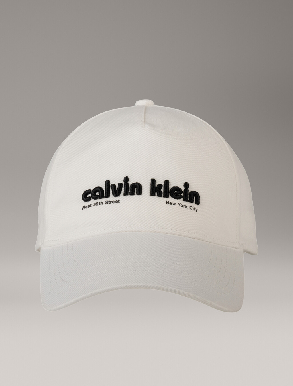 Graphic Nylon Baseball Cap, Brilliant White, hi-res
