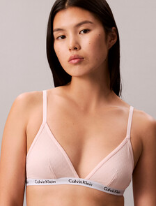 Carousel Stretch Lace Triangle Bra, Nymph's Thigh, hi-res