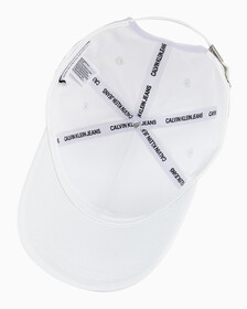 Embroidered Logo Carryover 棒球帽, BRIGHT WHITE, hi-res