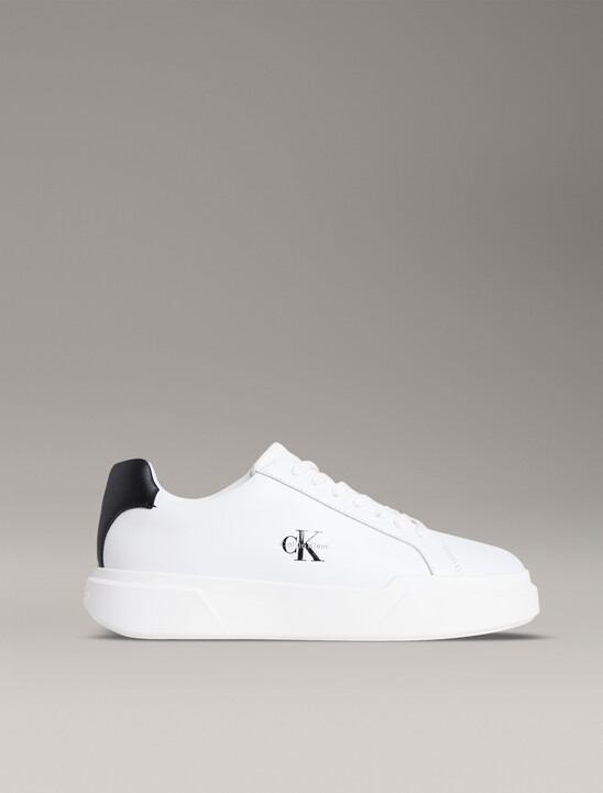 皮革耐用抓地 NYC 運動鞋