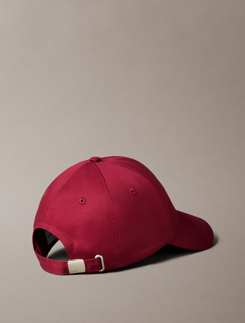 Twill Logo Cap, Deep Rouge, hi-res