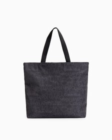Active Icon All Over Print Tote, BLACK AOP, hi-res