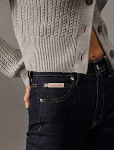 Forever Indigo Skinny Bootcut Jeans, Denim Rinse, hi-res