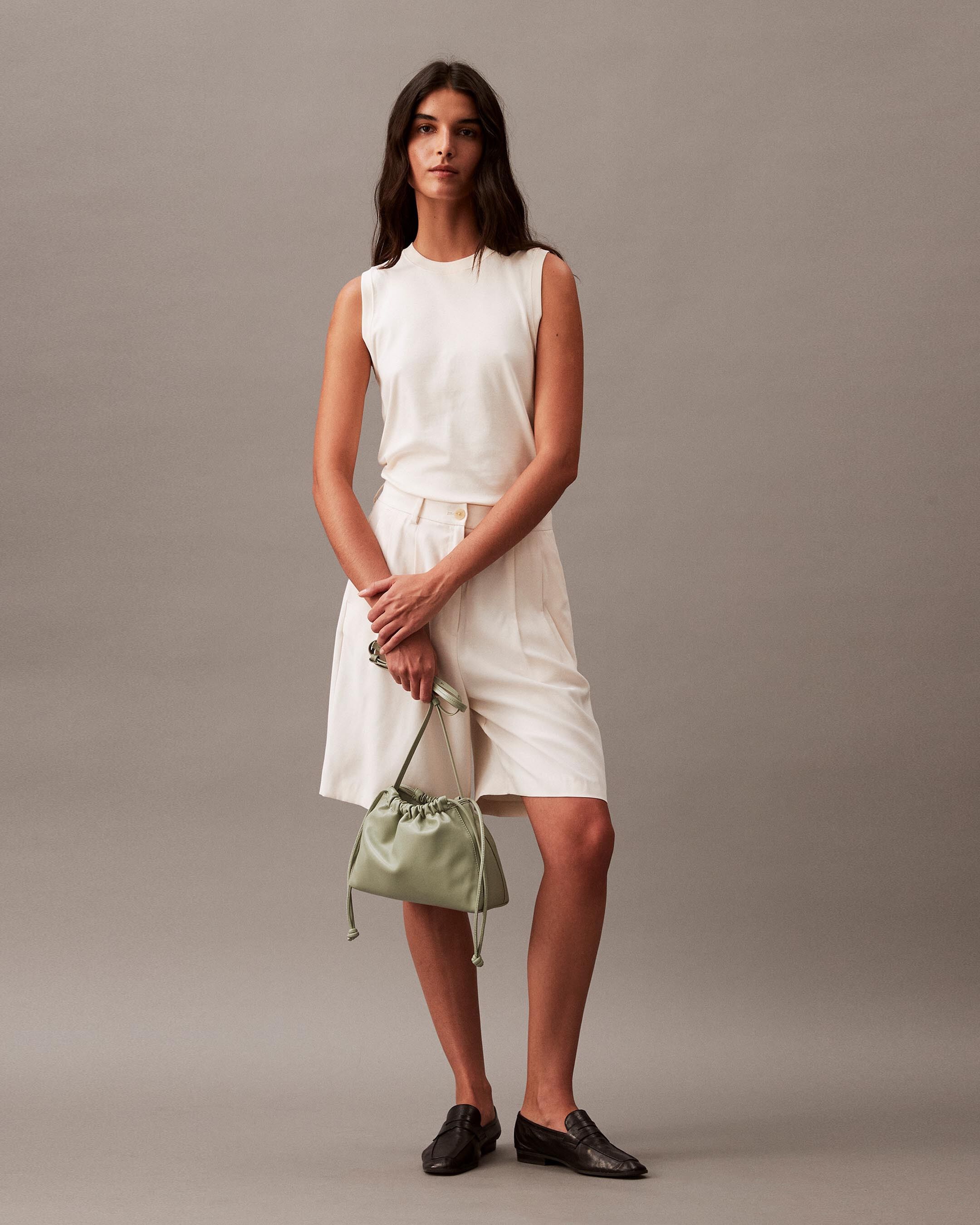 Drawstring Bag | green | Calvin Klein Hong Kong