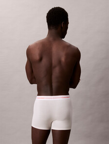 Icon Cotton Air Trunks, CHALK W/ ORANGE GLOW LOGO, hi-res