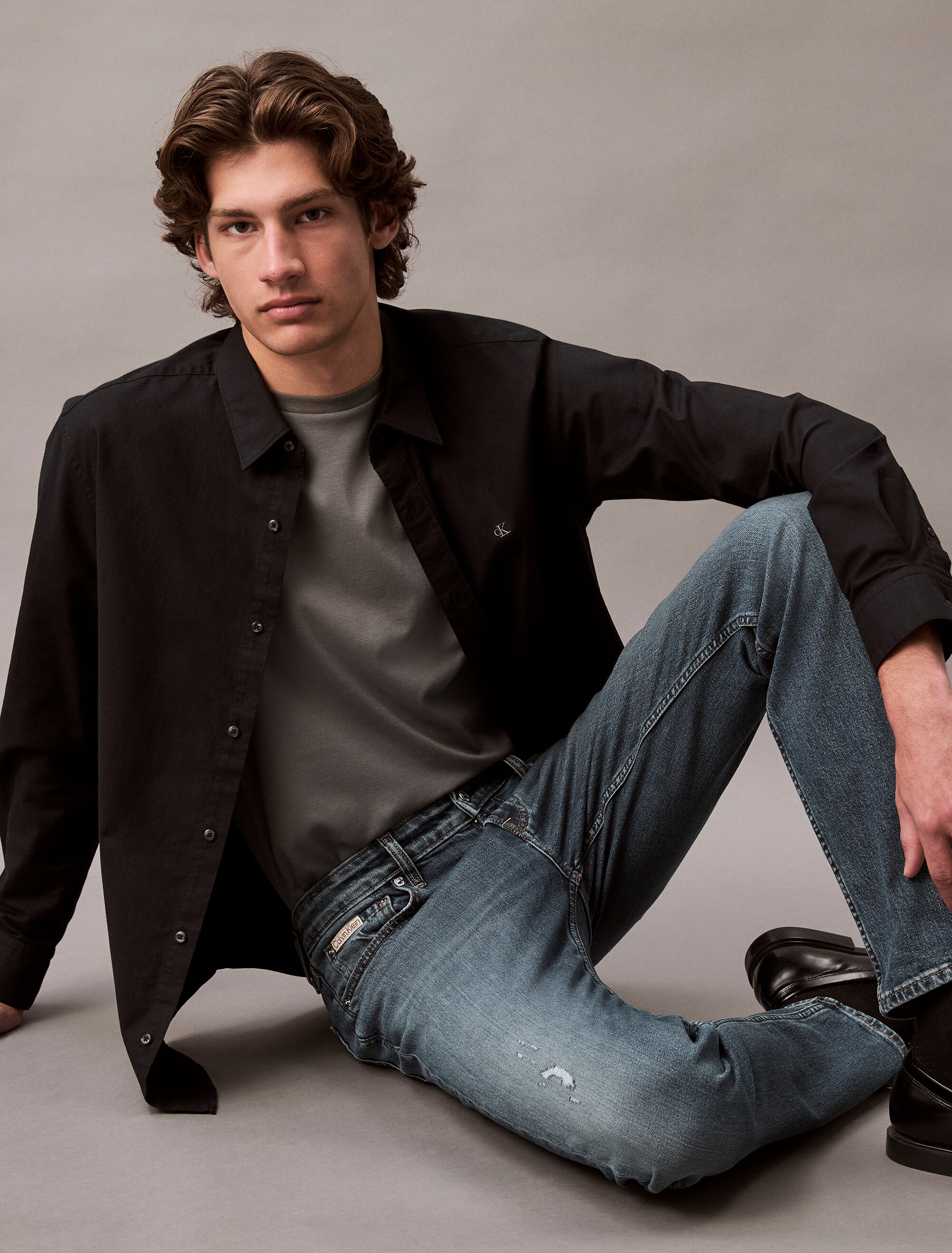 今だけの限定セール Calvin | blue | Jeans Slim Faded Klein Kong Hong ミュージック