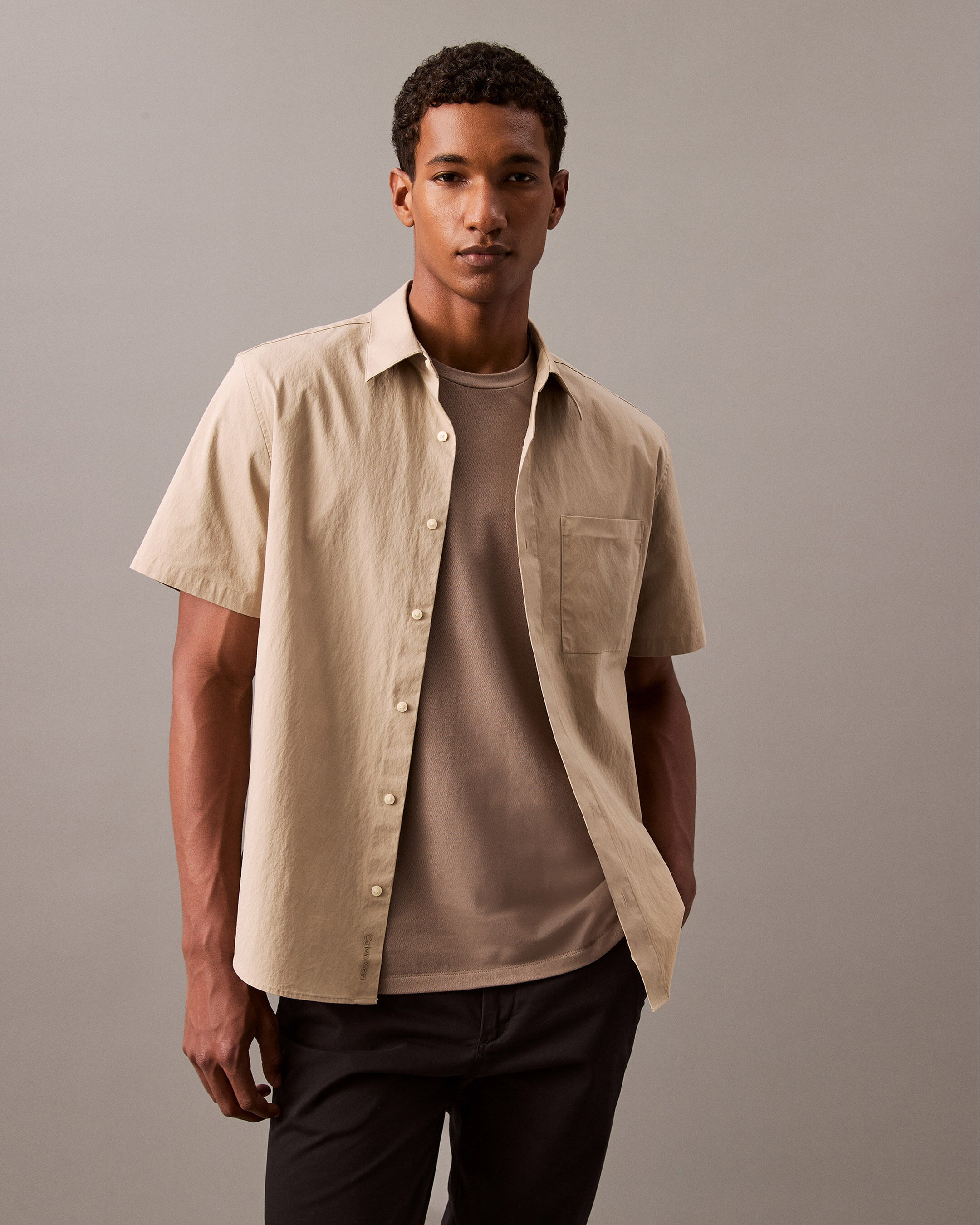 Calvin klein short sleeve dress shirt new arrivals