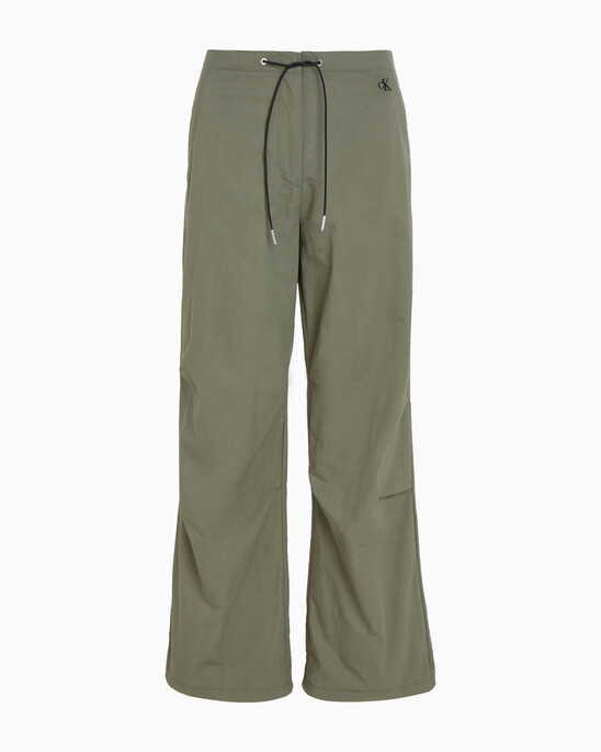Soft Nylon Parachute Pants