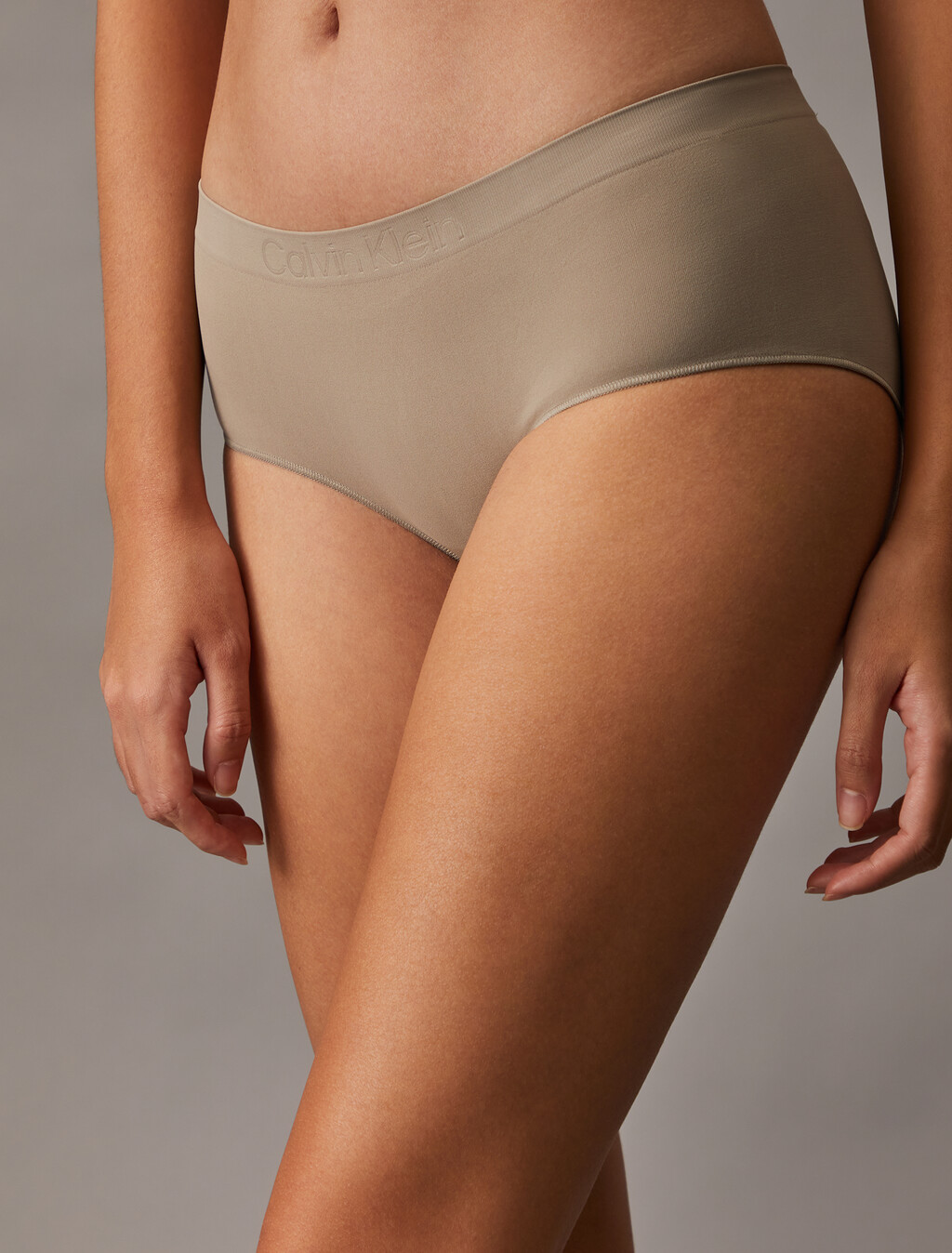 Bonded Flex Boyshort, Vintage Khaki, hi-res