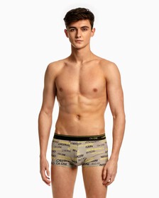 CK ONE PRINT MICRO LOW RISE TRUNKS, 10210 LOGO WARP PRINT+SATELLITE, hi-res