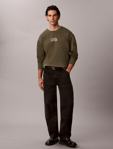 Logo Graphic T-Shirt, Olive Night, hi-res
