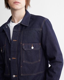 Utility Denim Jacket, CK RAW SELVEDGE, hi-res