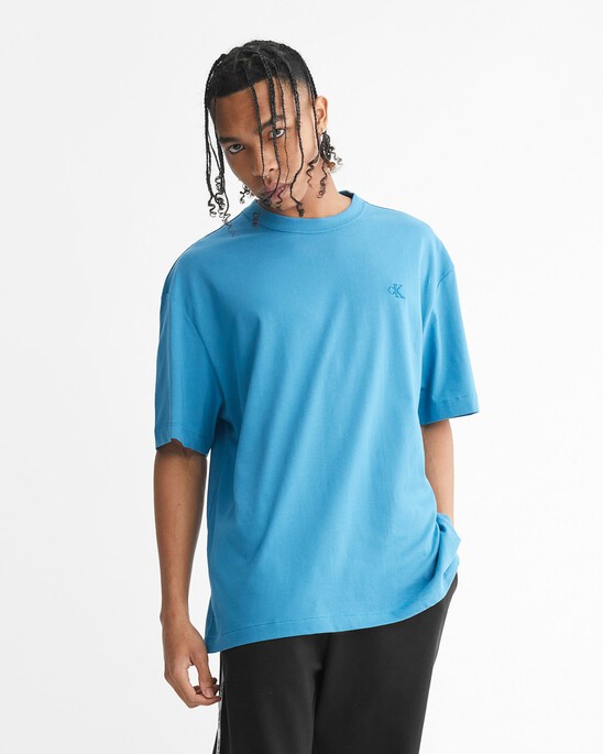 CALVIN LOGO 圓領上衣