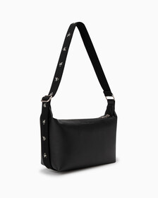 Recycled Shoulder Bag, BLACK, hi-res