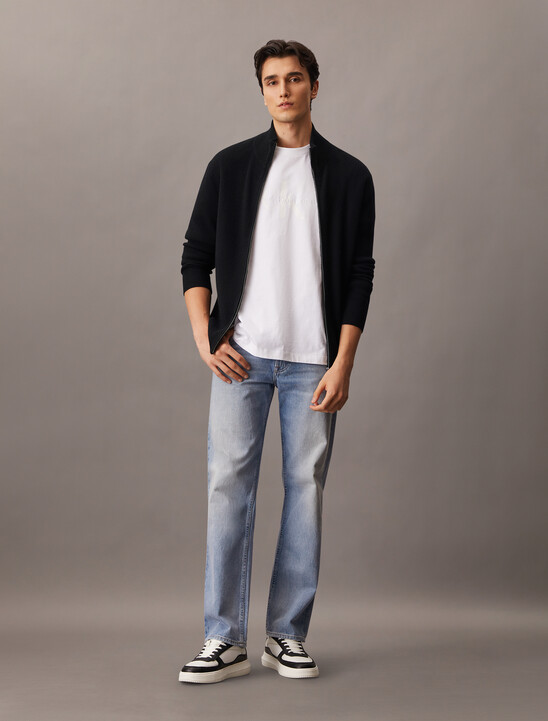 Cashmere Full Zip Sweater