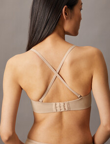Perfectly Fit Lightly Lined Demi Bra, Cedar, hi-res