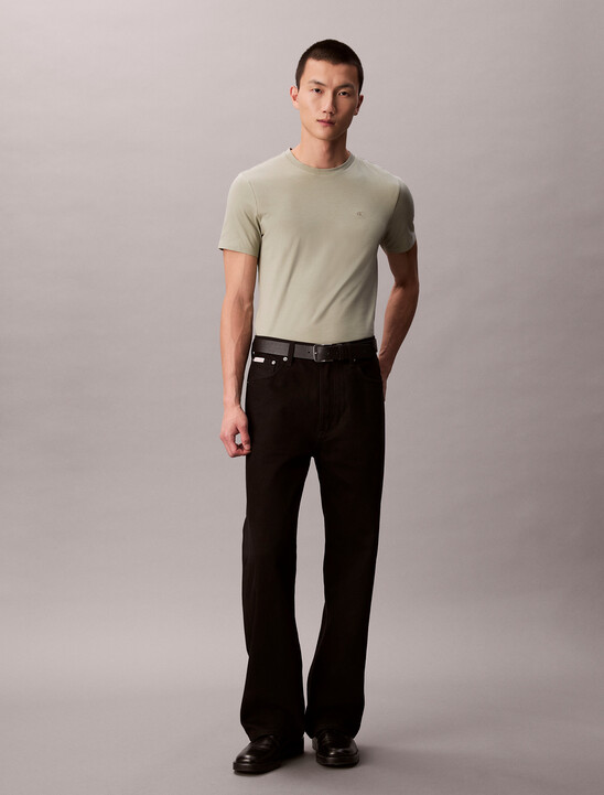 Stretch Cotton Slim Tee