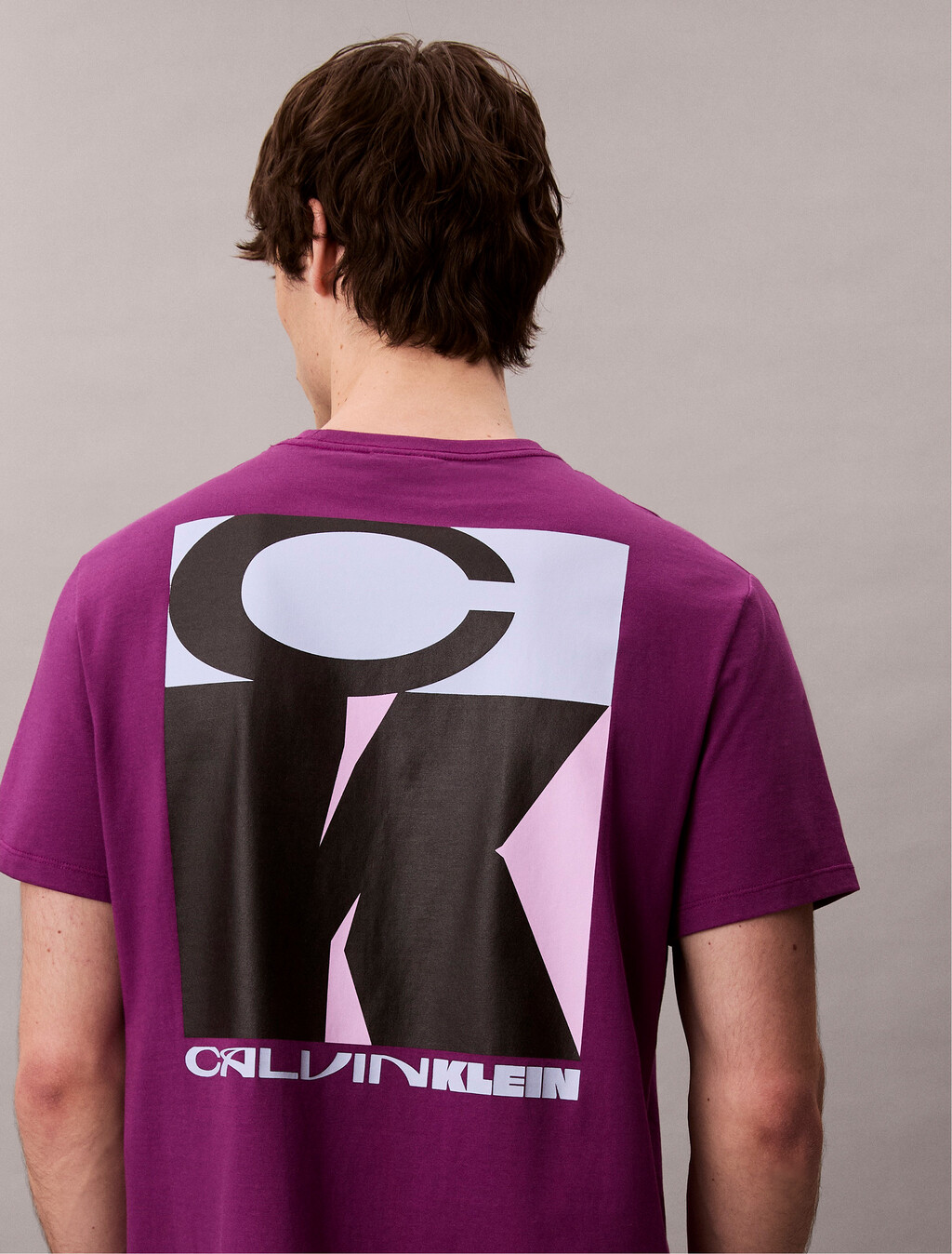 Bold Logo Graphic Relaxed T-Shirt, Purple Phlox, hi-res
