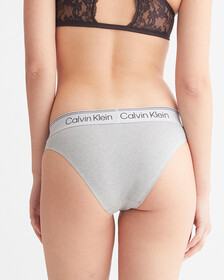 ATHLETIC COTTON TANGA, Athletic Grey Heather, hi-res