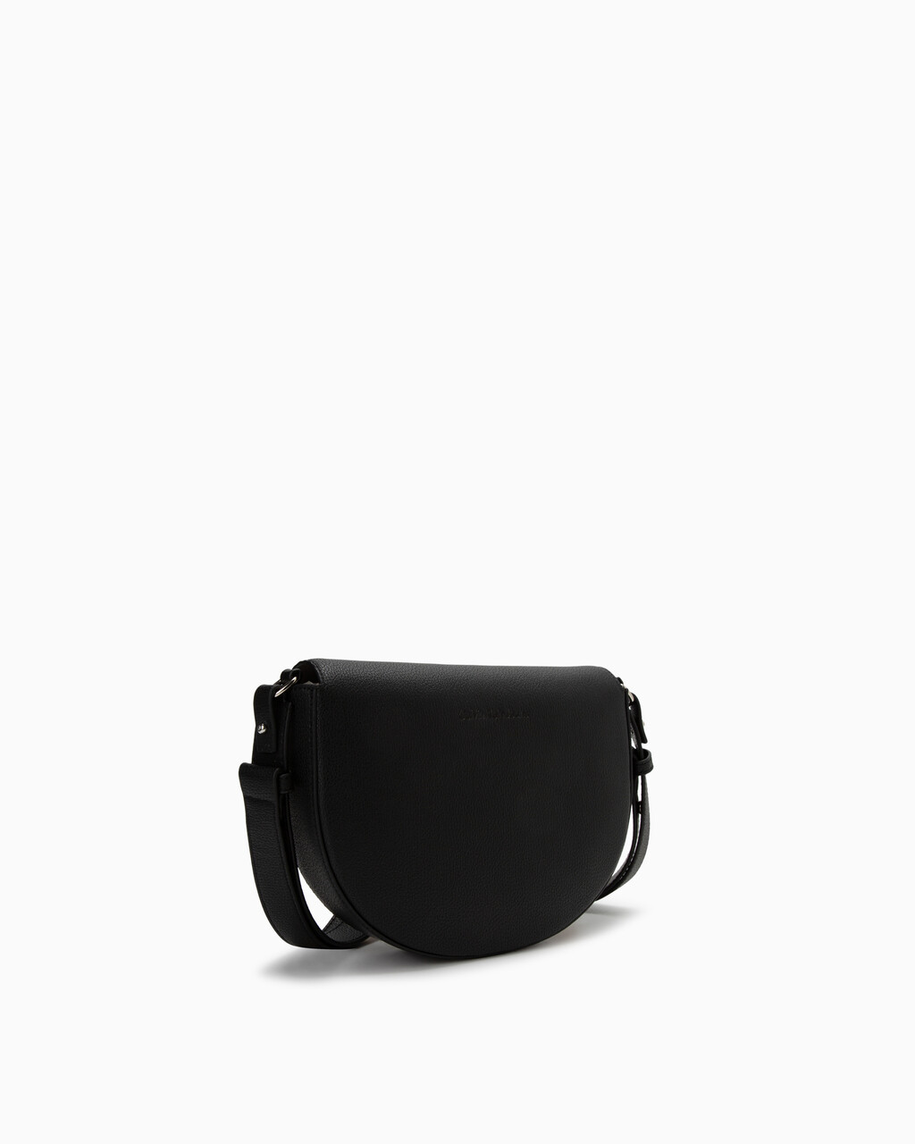 CKJ Minimal Monogram Saddle Bag BLACK Calvin Klein Hong Kong